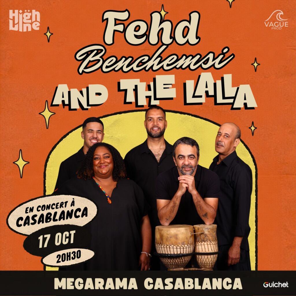 Fehd Benchemsi & The Lalla en concert à Casablanca