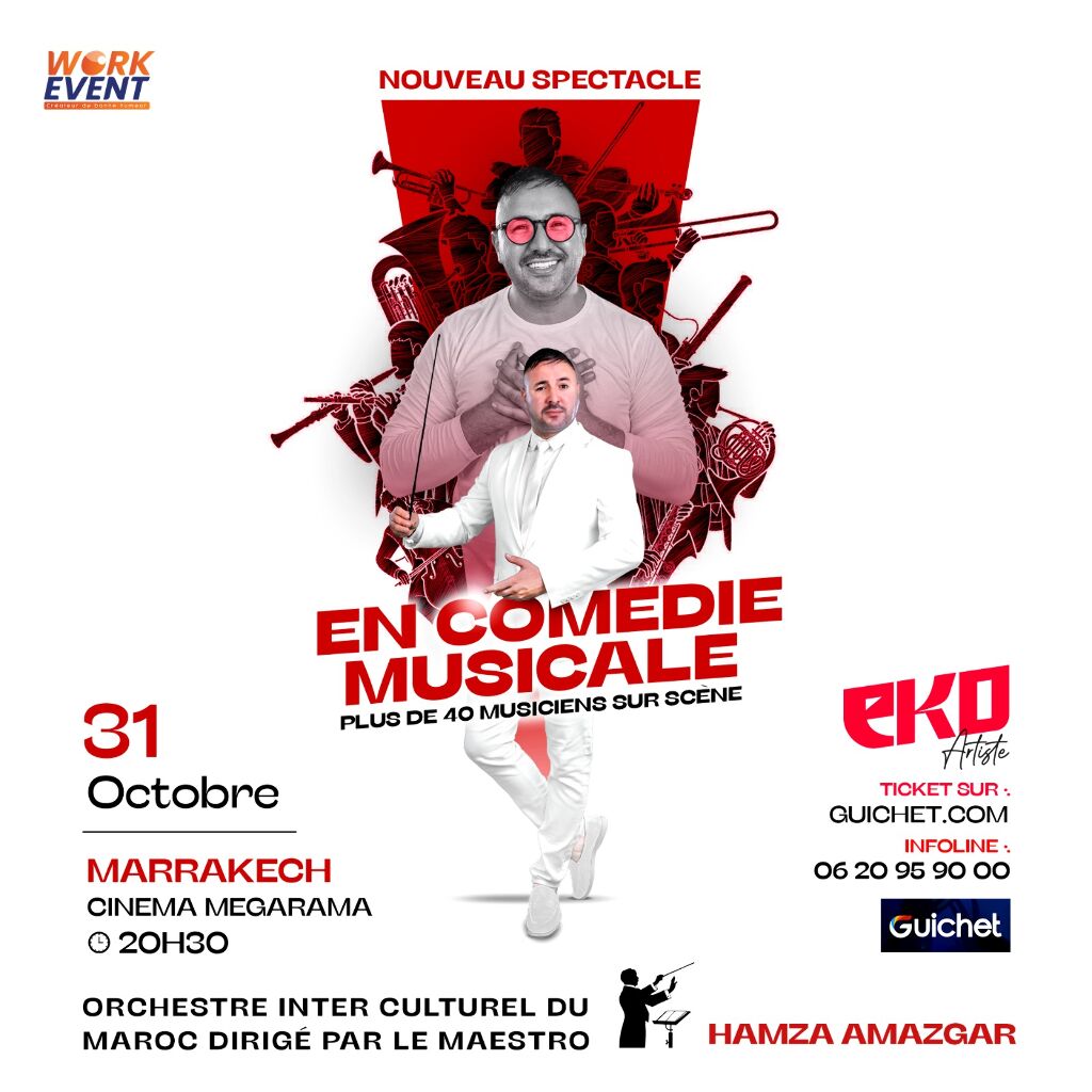 EKO – Nouveau Spectacle | En Comédie Musicale à Marrakech